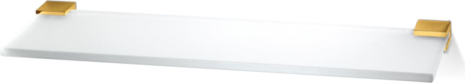 Corner Badezimmerablage 60 cm goldfarben