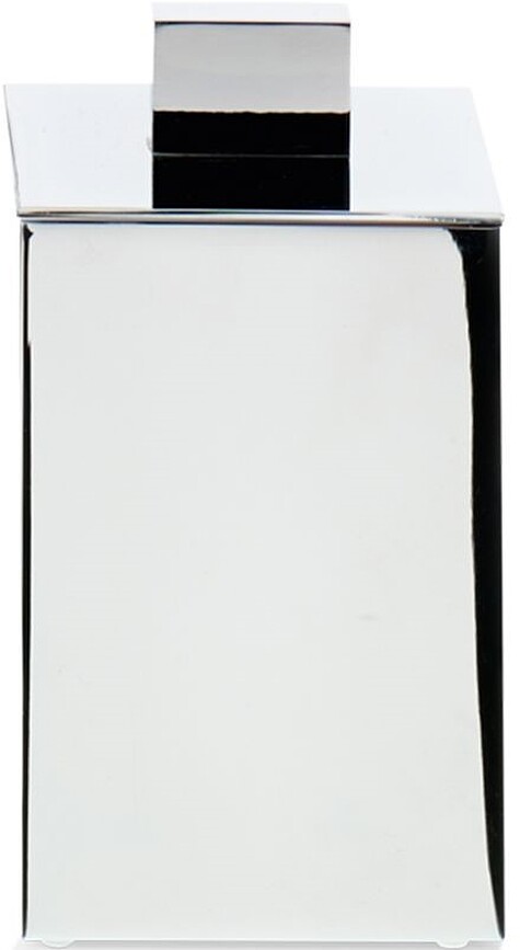 Corner Badezimmerbehälter 6 x 11 cm Chrom mit Deckel