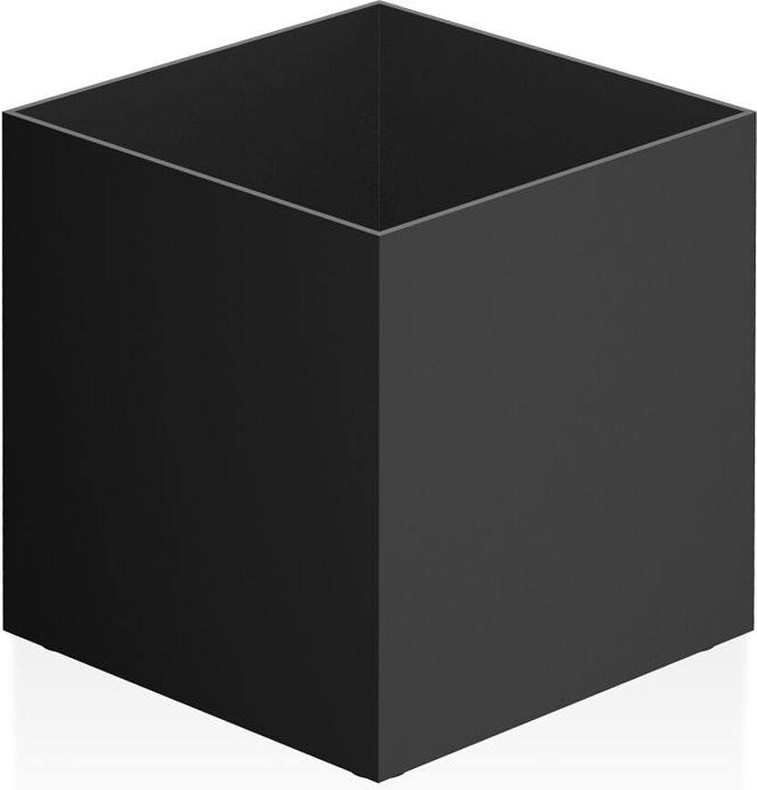 Corner Badezimmerbehälter 8,5 cm schwarz matt
