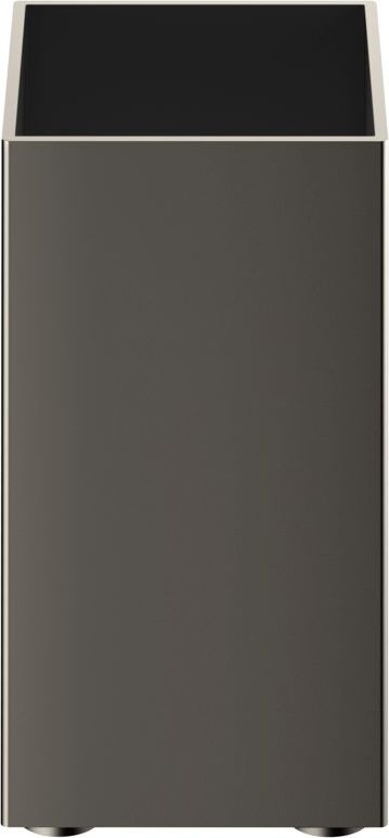 Corner Badezimmerbehälter 8 cm dunkles Metall matte