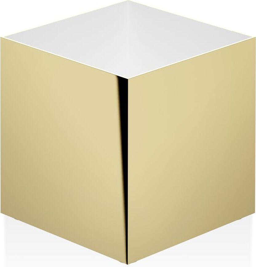 Corner Bathroom container 8,5 cm golden