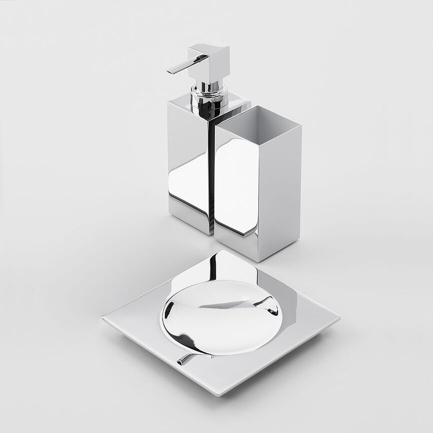 Corner Distributeur de Savon, noir mat