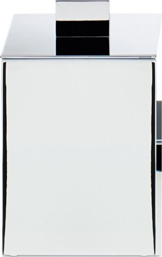 Corner Δοχείο με καπάκι, 8,5 x 11 εκ., χρώμιο