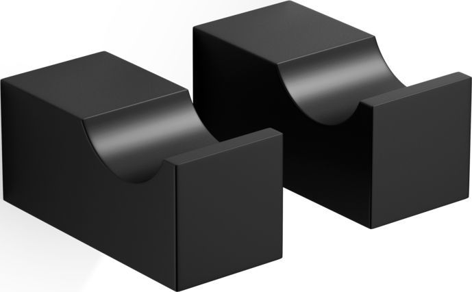 Corner Haken für Handtücher schwarz matt 2 St.