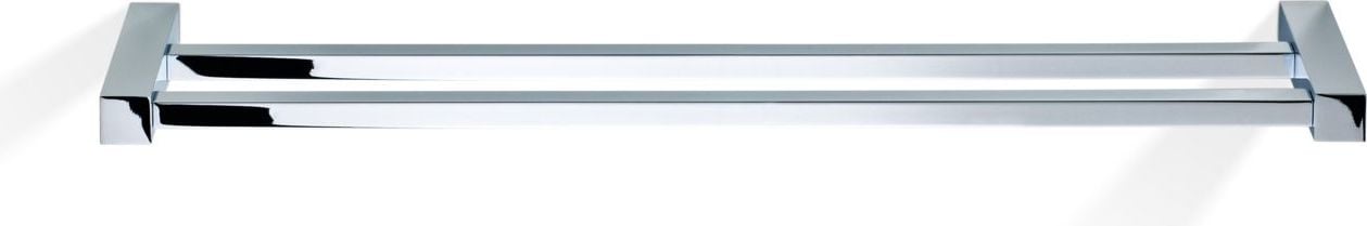 Corner Handtuchreling 60 cm Chrom doppelt