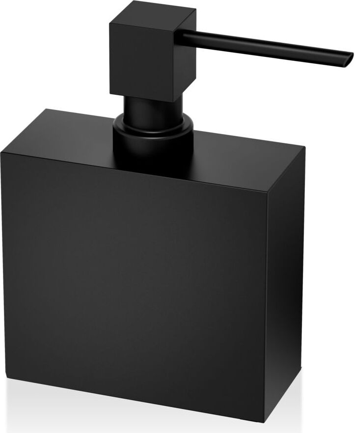 Corner Seifenspender eng schwarz matt