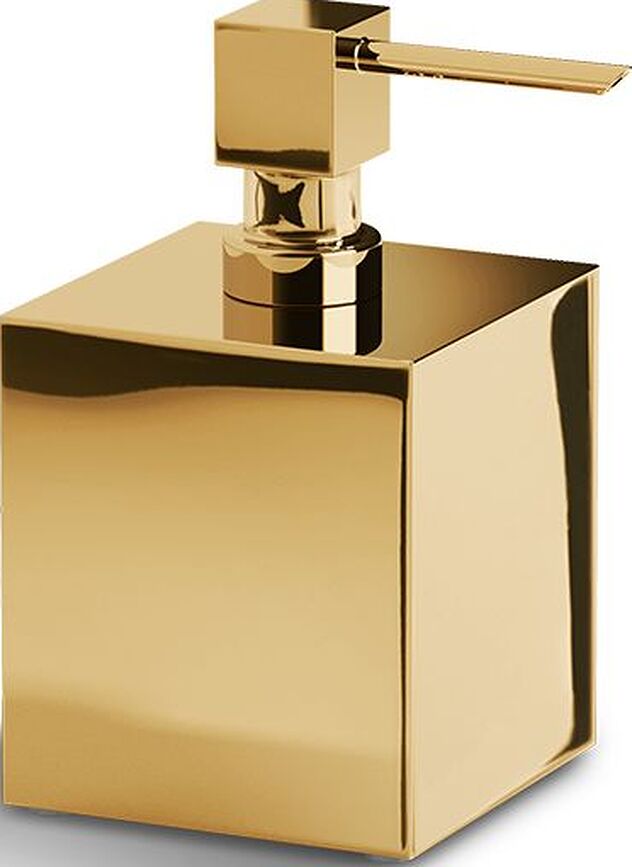 Corner Seifenspender niedrig goldfarben