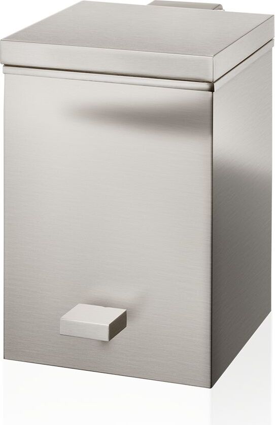Corner Soft Close Badezimmer-Abfallbehälter 26,5 cm quadratisch Nickel