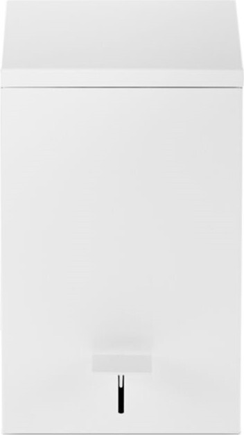 Corner Soft Close Badezimmer-Abfallbehälter 32 cm quadratisch Weiß matt