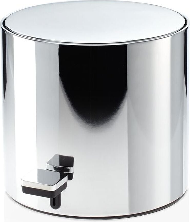 Cubo de Basura cromado Bar, 23 cm