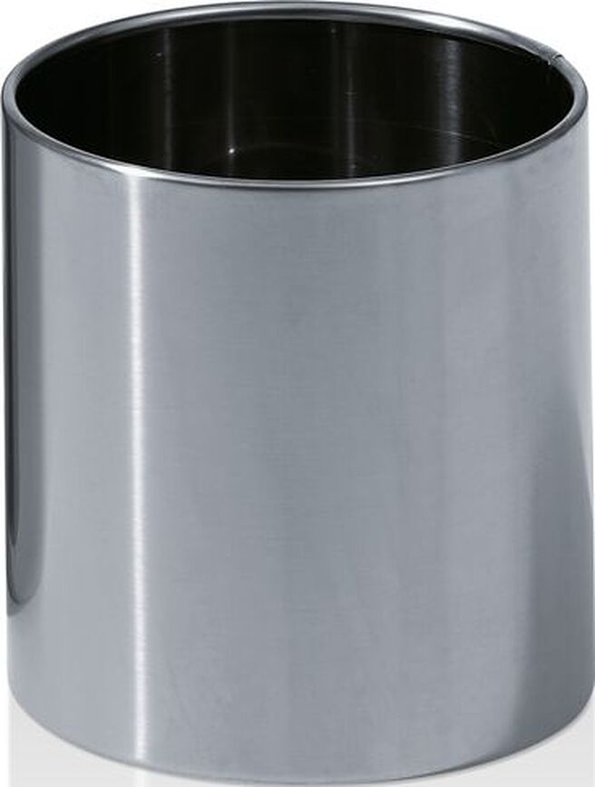 Decor Walther Bathroom waste basket 21 cm polished steel