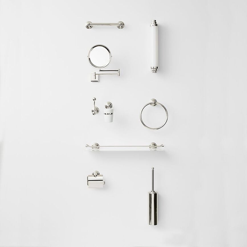 Decor Walther Classic Držalo za toaletni papir s pokrovom, zlato