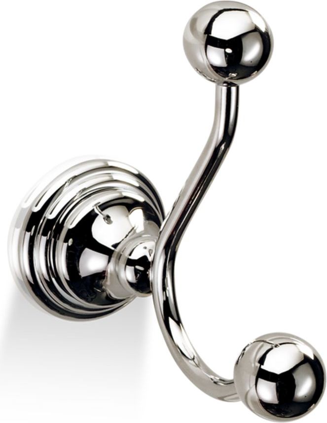 Decor Walther Classic Haken für Handtücher Nickel doppelt
