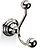Decor Walther Classic Handdukskrok dubbel, nickel