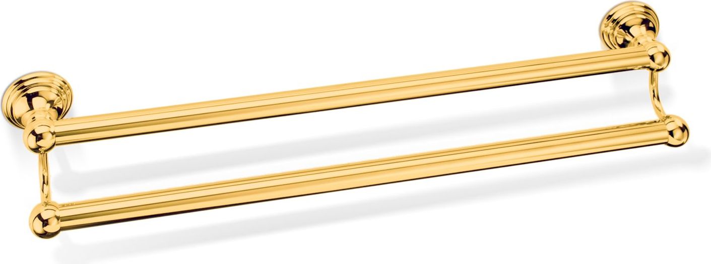 Decor Walther Classic Handtuchreling 60 cm goldfarben doppelt