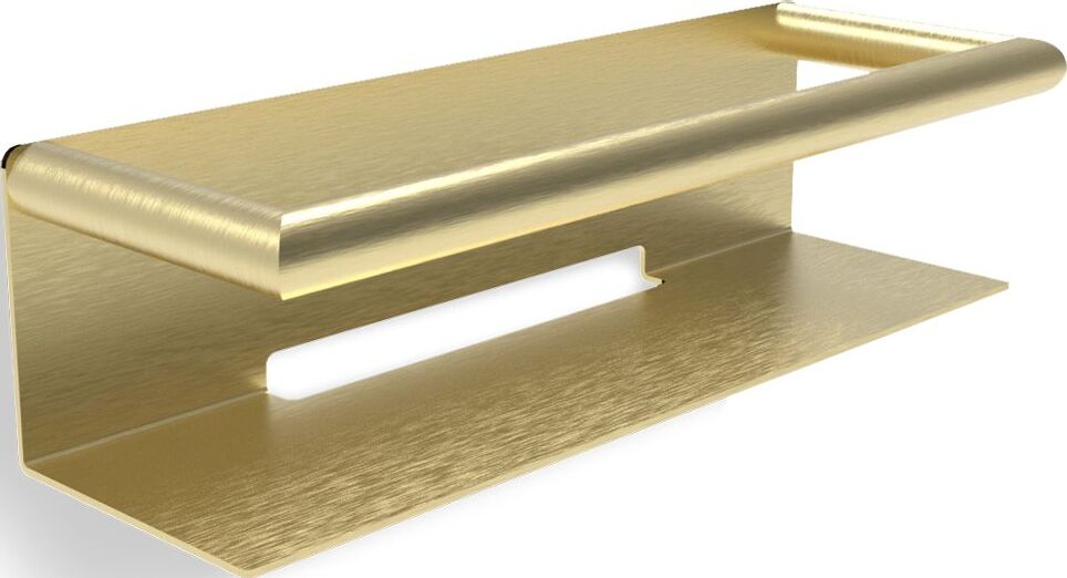 Decor Walther Duschregal 30 cm gold matt mit PVD-Beschichtung