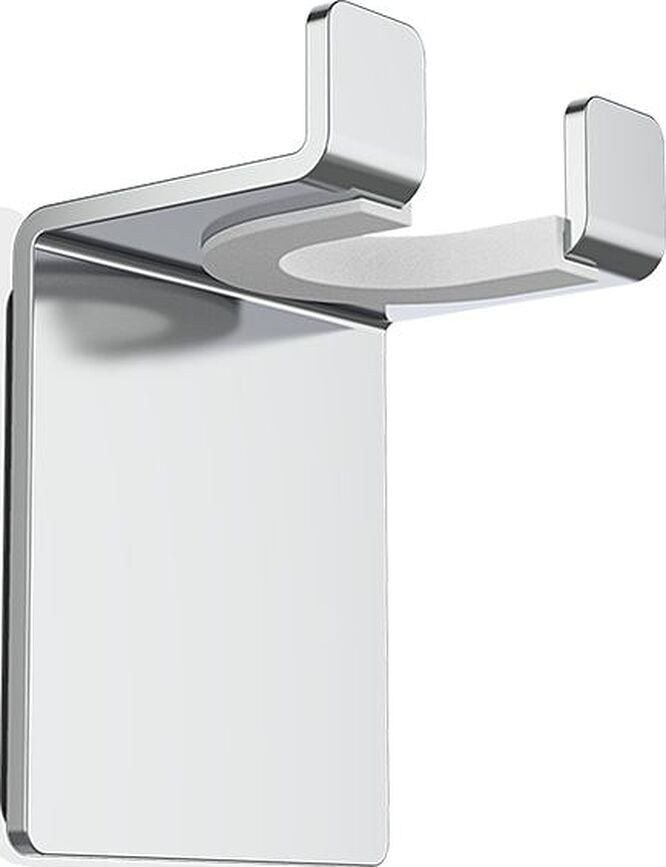 Decor Walther Γάντζος πετσετών, διπλός, αυτοκόλλητος, χρωμέ