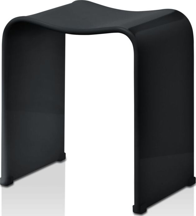 Decor Walther Hocker schwarz aus Acryl