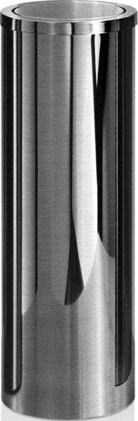 Decor Walther Κάδος Απορριμμάτων Μπάνιου στρογγυλός, Ύψος 60 cm, ματ ατσάλι