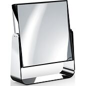 Decor Walther Kosmetikspiegel mit 10x Vergrößerung. quadratisch Chrom stehend