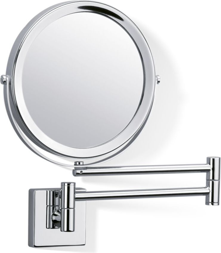 Decor Walther Kosmetikspiegel mit 5x Vergrößerung 48 cm Chrom mit Ausleger