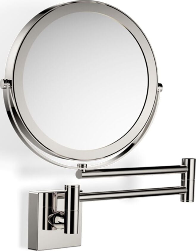 Decor Walther Kosmetikspiegel mit 5x Vergrößerung 48 cm polierter Nickel mit Ausleger