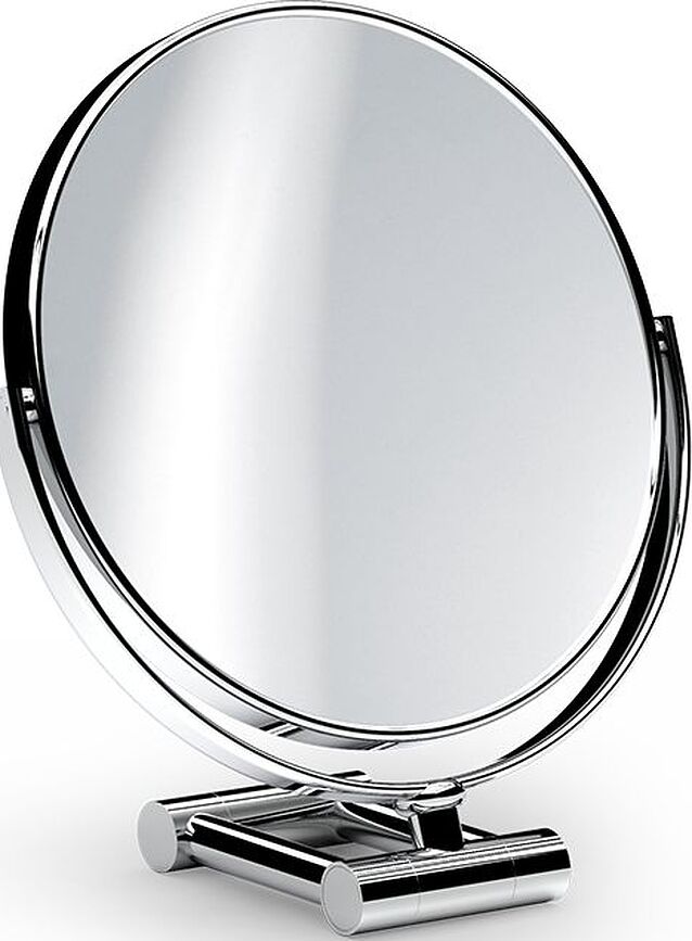 Decor Walther Miroir Cosmétique grossissant sur pied, finition chrome