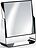Decor Walther Miroir Cosmétique grossissant x10 sur pied, carré, chromé