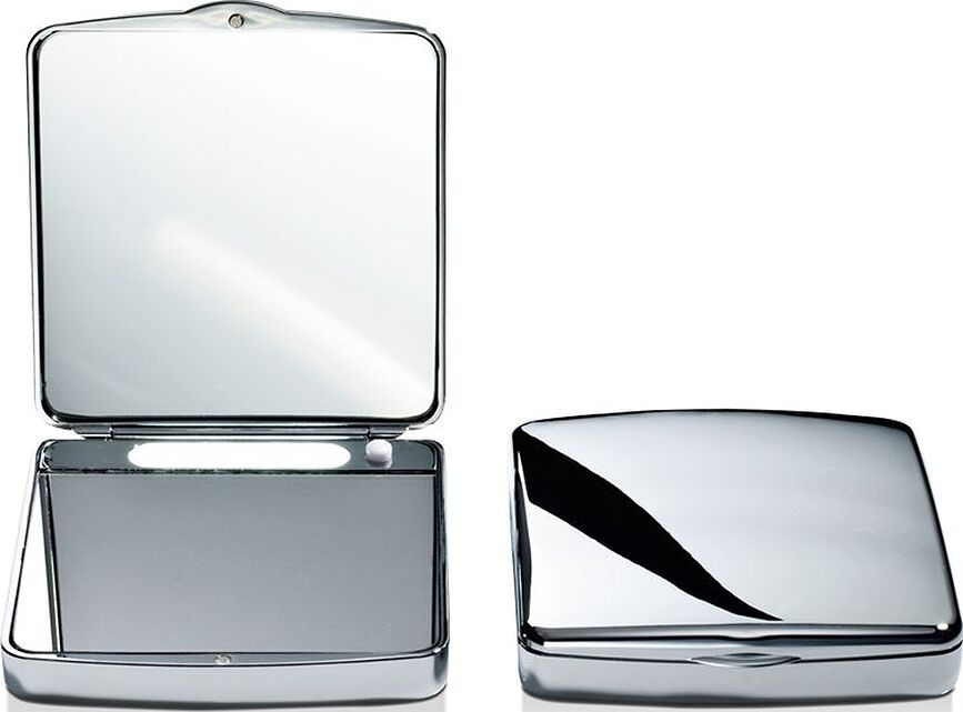 Decor Walther Miroir Cosmétique grossissant x7, LED, 10 cm, chromé