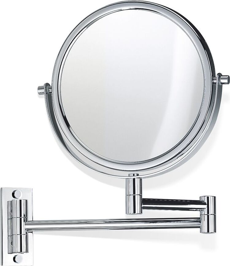 Decor Walther Miroir Cosmétique mural avec bras articulé, grossissant x5, 46,5 cm