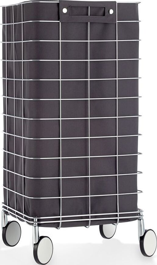 Decor Walther Panier à Linge sur roulettes, anthracite