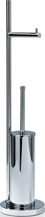 Decor Walther Toilettenpapierständer und WC-Bürste Chrom