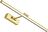 Dim Eco Vägglampa 45 cm, guld