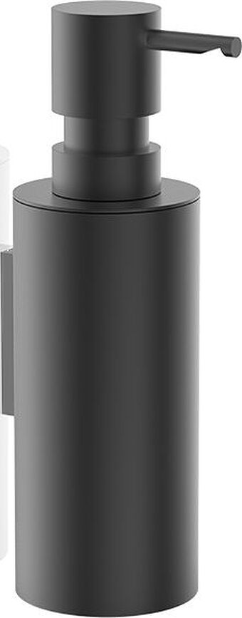 Dispensador de Jabón de Pared Mikado, negro mate