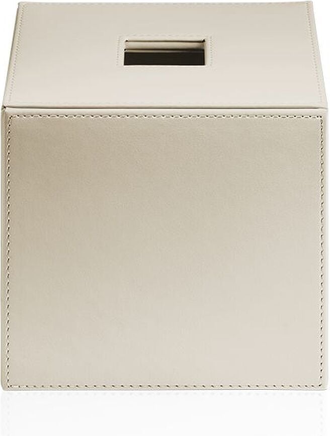 Caja para Pañuelos Brownie, cuadrada, topo