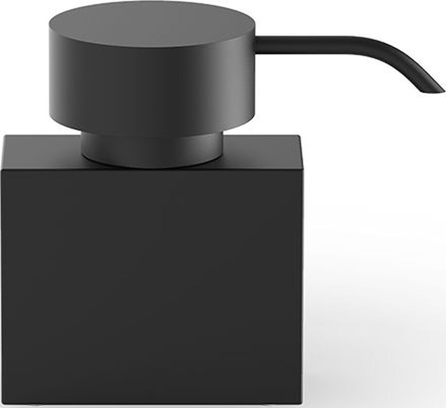 Dosatore per sapone liquido Century basso nero opaco