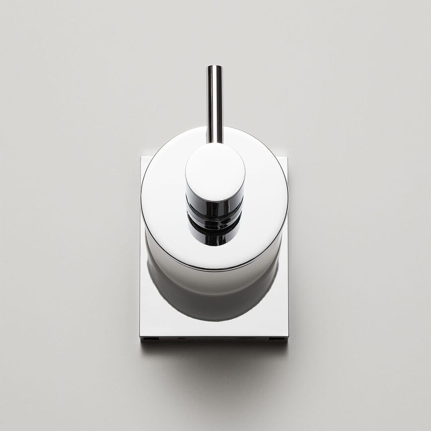 Dosificador de Jabón de acero inoxidable mate Contract, de pared