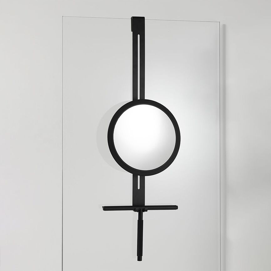 Limpiacristales de Ducha Clear, negro mate