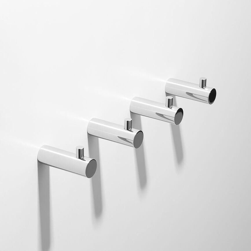 Gancho de pared Bar, metal oscuro mate