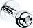 Gancho para toallas Decor Walther Classic, cromo