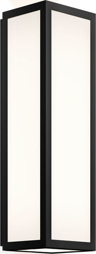 Griestu vai sienas lampa Bauhaus matēta melna 9 x 30 cm