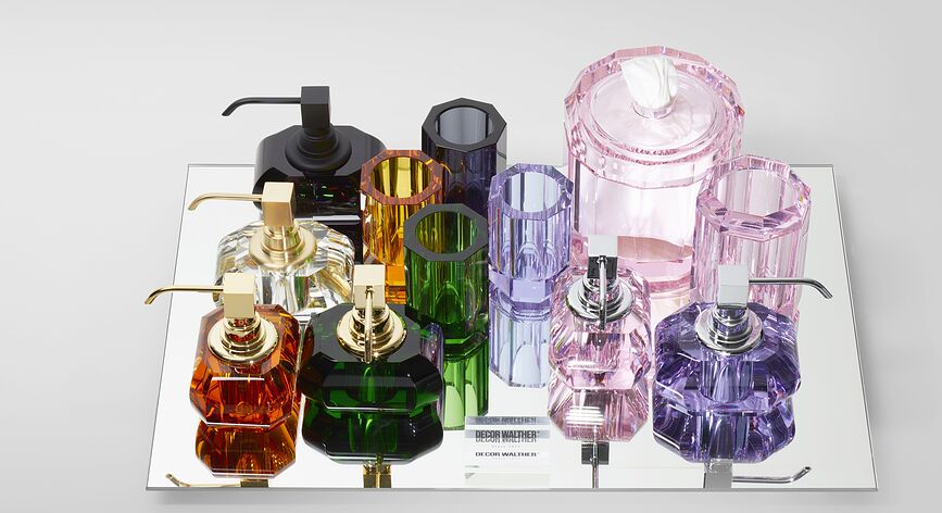 Kristall Lonček za zobne ščetke, temno moder