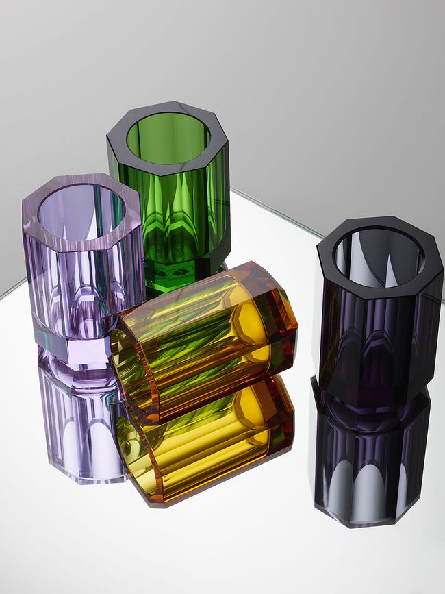 Kristall Lonček za zobne ščetke, temno moder