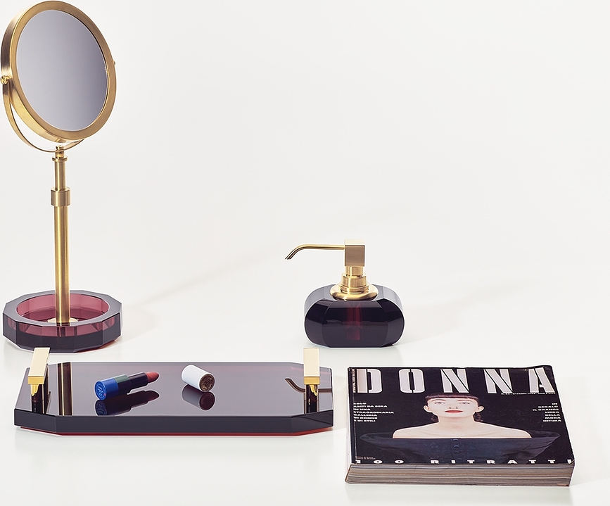 Kristall Porte-Brosse à Dents, transparent