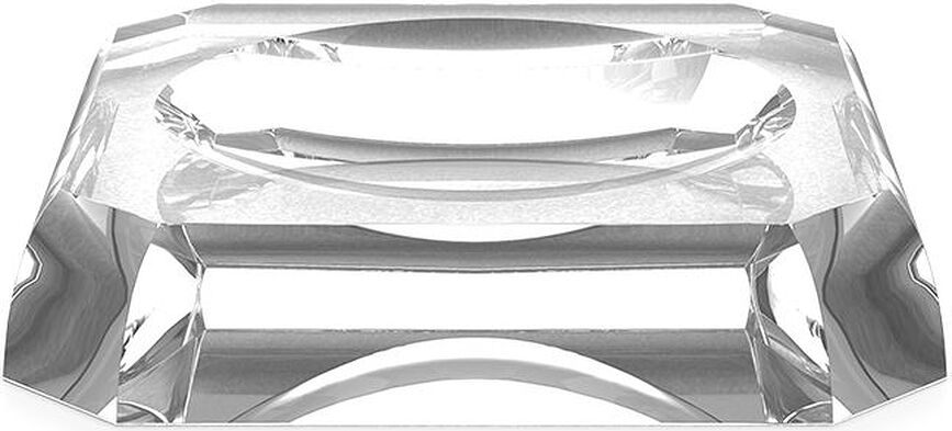 Kristall Porte-Savon, transparent