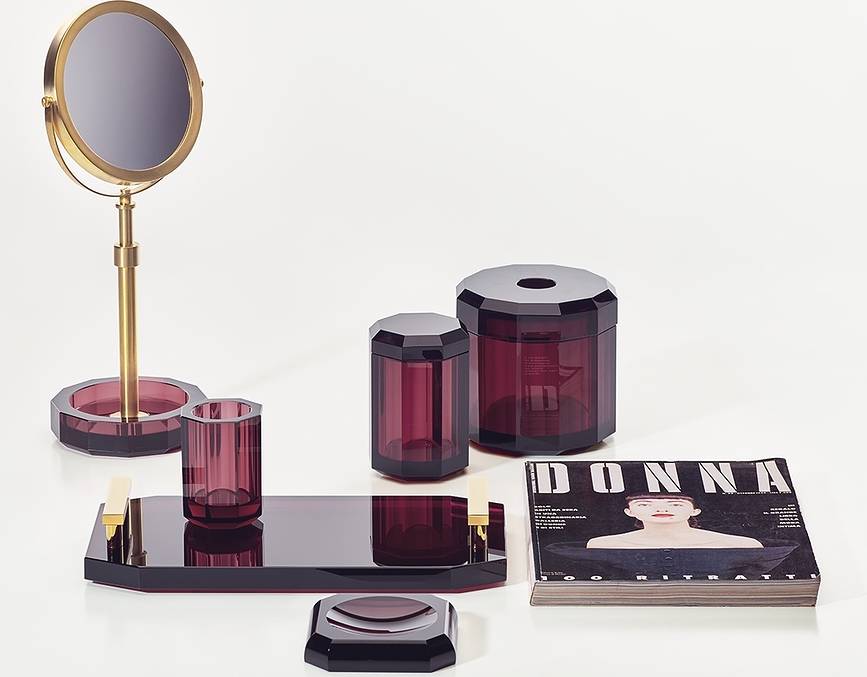 Kristall Porte-Savon, transparent