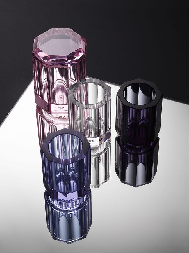 Kristall Récipient de Salle de Bain, transparent