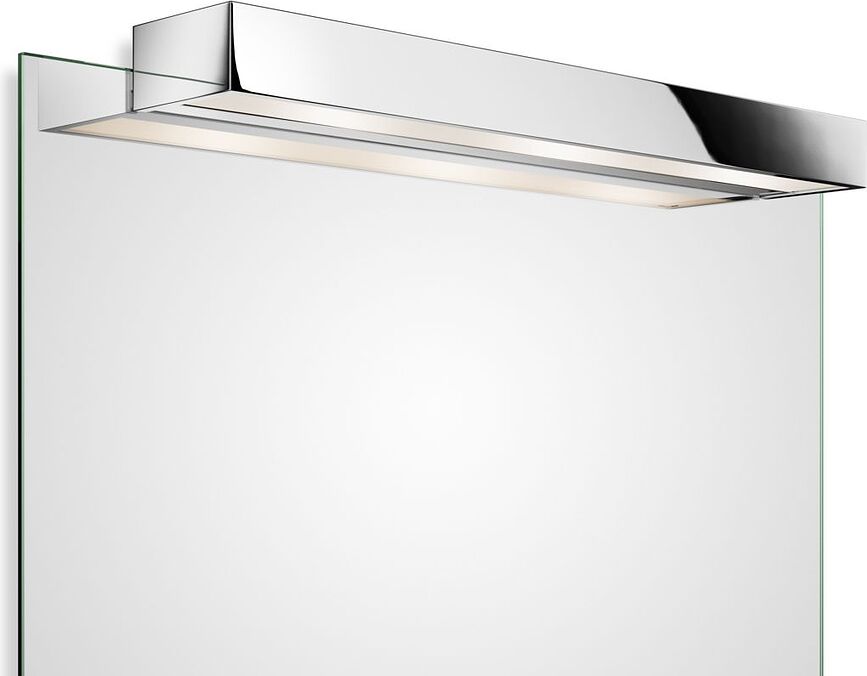 Lamp voor boven spiegel Box Clip On 60 cm chroom