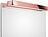 Lampă deasupra oglinzii Box Clip On LED 60 cm roz aurit