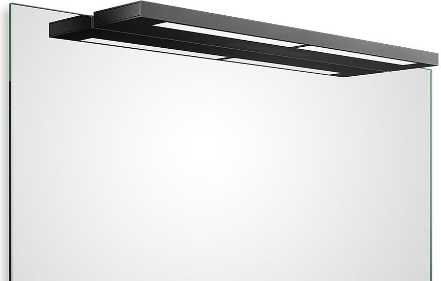 Лампа над дзеркало Slim Clip On, чорний матовий